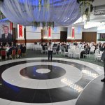 Vali Mustafa Çiftçi’ye veda yemeği 