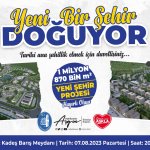 Çimento arazisine uygulanacak “Yeni Şehir Projesi” tanıtılacak