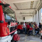 Özel öğrenciler İtfaiye Müdürlüğünü gezdi