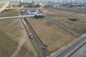 Okul yolu için hummalı çalışma