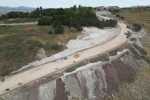 Sanayi Sitesinin yeni yolu 7 Ekim’de asfaltla buluşacak