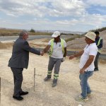 Sanayi Sitesinin yeni yolu 7 Ekim’de asfaltla buluşacak
