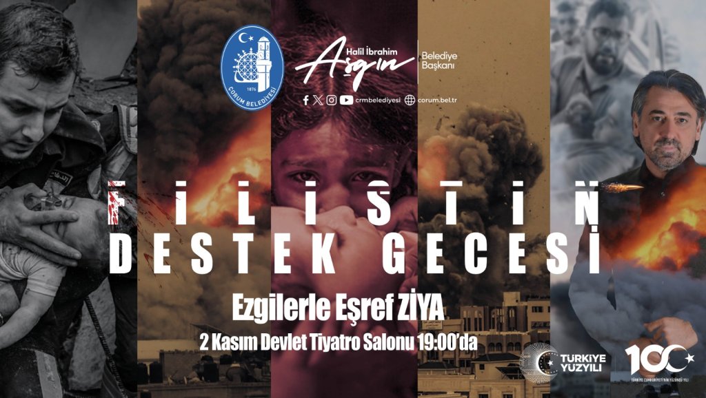 FİLİSTİN DESTEK GECESİ EŞREF ZİYA