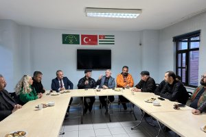 Başkan Aşgın’dan Kafkas Kültür Derneği’ne ziyaret