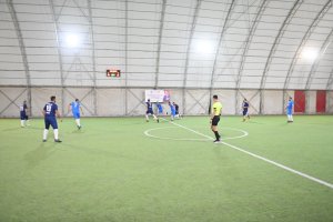 Belediyenin birimler arası futbol turnuvası başladı