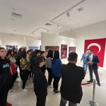 Gençler, şehit emanetleriyle buluştu