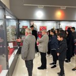 Gençler, şehit emanetleriyle buluştu