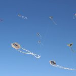 Gökyüzü uçurtmalarla renklendi