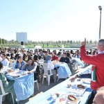 Üniversite öğrencilerine sıcak karşılama