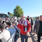 Üniversite öğrencilerine sıcak karşılama