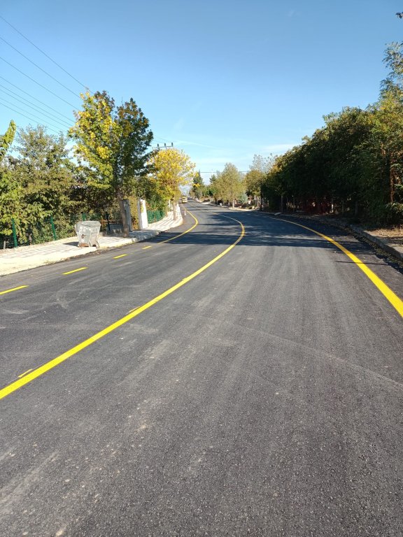 Çorum Belediyesi’nden Laçin’e 1500 ton asfalt 