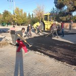 Çorum Belediyesi’nden Laçin’e 1500 ton asfalt 