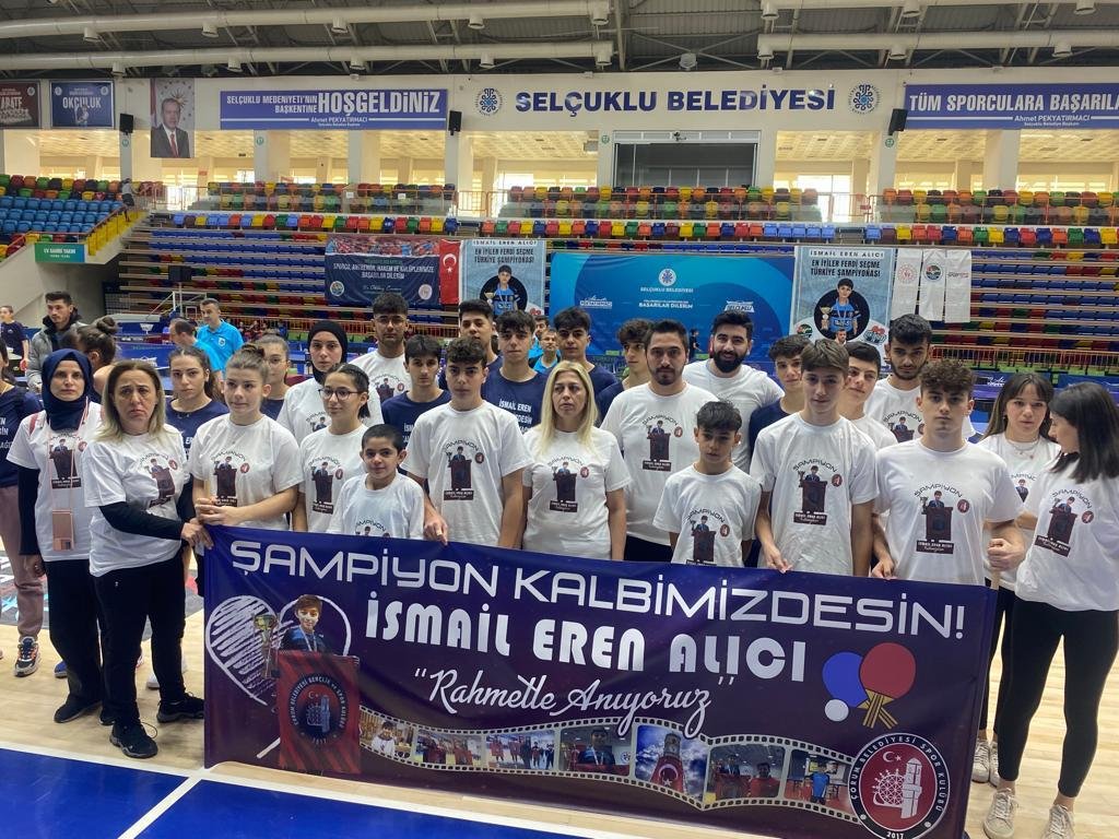 Çorumlu sporcunun ismi şampiyonaya verildi