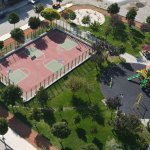 Semt sahaları yenilendi