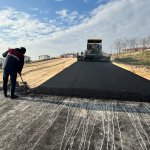 Akkent’e yeni giriş yolu açıldı