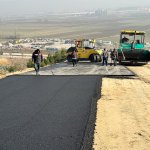 Akkent’e yeni giriş yolu açıldı