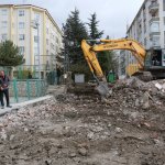 Belediye, İmam Hatip Lisesi bahçesini genişletiyor