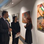 Gazze'deki dramı tuvale yansıttılar