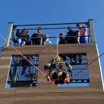 Çorum İtfaiyesi’nden üniversite öğrencilerine eğitim