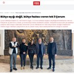 “Bütçe açığı değil, bütçe fazlası veren tek il Çorum”