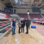 Yeni Spor Salonu iki şampiyona ile hizmete giriyor