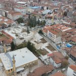 Tarihi Çorum Meydanı’nda çalışmalar tüm hızıyla devam ediyor