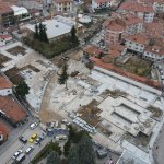 Tarihi Çorum Meydanı’nda çalışmalar tüm hızıyla devam ediyor