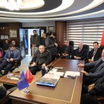 İlk ziyaretini ÇESOB’a yaptı