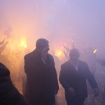 Belediye personeli Başkan Aşgın’ı karşıladı