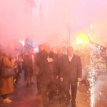 Belediye personeli Başkan Aşgın’ı karşıladı