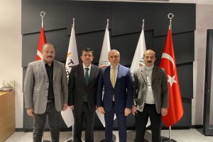 Lemzi Çöplü’den Yılmaz Bademli’ye ziyaret 