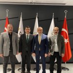 Lemzi Çöplü’den Yılmaz Bademli’ye ziyaret 