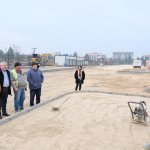 Belediyeden Yeni Millet Bahçesi yanına yol ve otopark