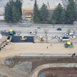 Belediyeden Yeni Millet Bahçesi yanına yol ve otopark