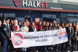 Üniversite öğrencileri, Halk Et’te uygulamalı ders gördü