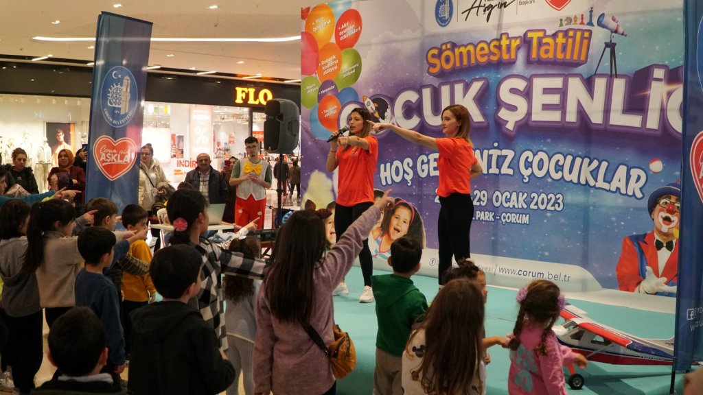 Çorum Belediyesi’nden sömestir eğlencesi