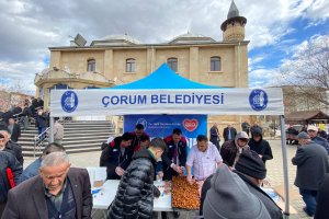 Çorum Belediyesi Afşin’i unutmadı