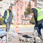 Rögar kapaklarının kot farkı gideriliyor 