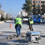 Rögar kapaklarının kot farkı gideriliyor 