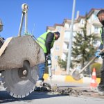 Rögar kapaklarının kot farkı gideriliyor 