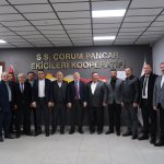 Başkan Aşgın’dan Ziraat Odası ve Pankobirlik’e ziyaret