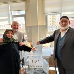 Başkan Aşgın ailesiyle birlikte oy kullandı 