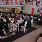 Belediyenin iftar sofrasında ilk oruç açıldı
