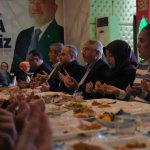 Belediyenin iftar sofrasında ilk oruç açıldı