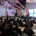 Belediyenin iftar sofrasında ilk oruç açıldı
