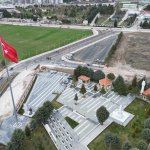 Şehitlik Caddesi Bayraklarla Donatıldı