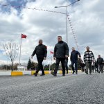 Şehitlik Caddesi Bayraklarla Donatıldı