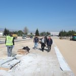 Şehitlik Caddesi’nde hummalı çalışma