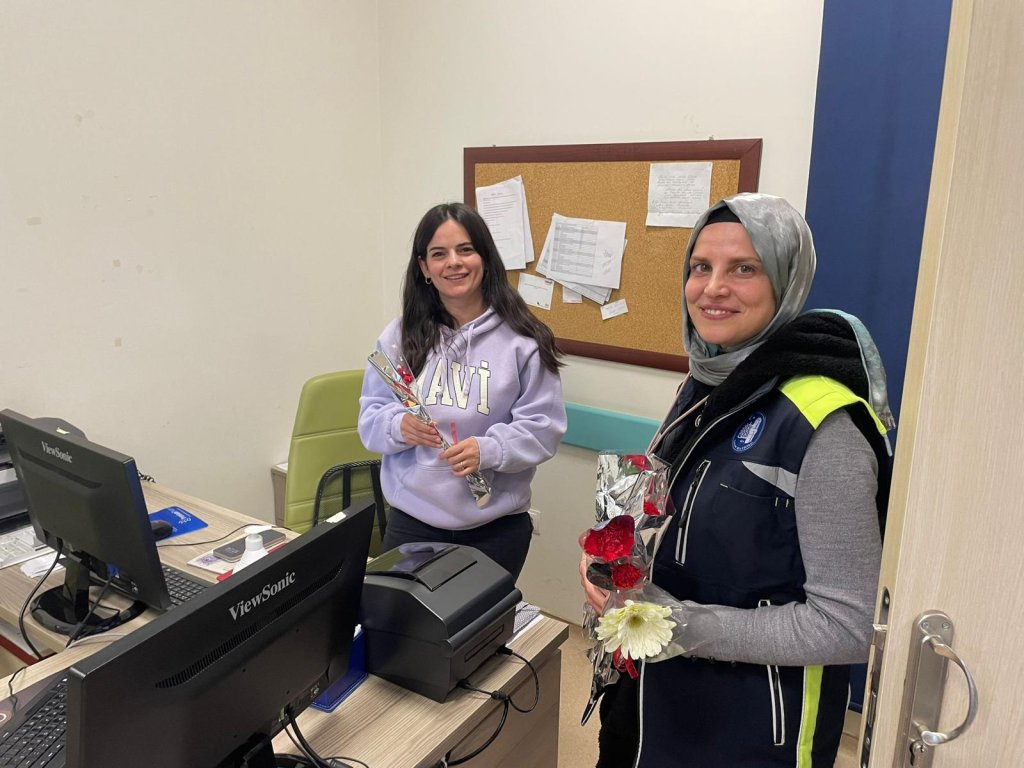 Belediye, sağlık çalışanlarını unutmadı