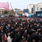 Başkan Aşgın, Kadeş Barış Meydanı’nı dolduranlara teşekkür etti